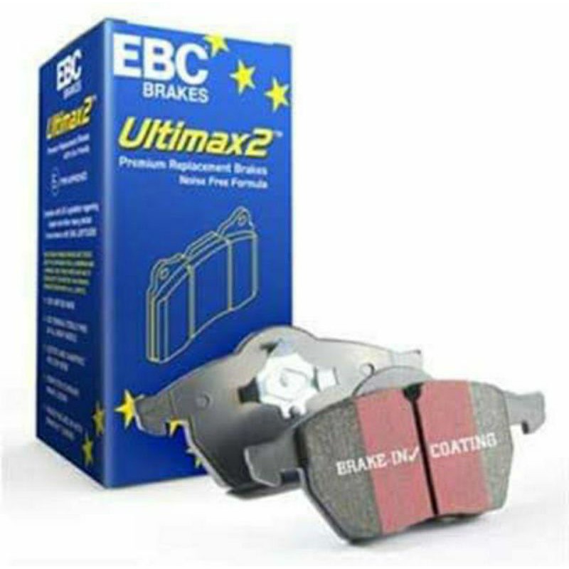 EBC Ultimax2 Rear Brake Pads | 03-04 Mazda Protege 2.0 Turbo (Mazdaspeed)