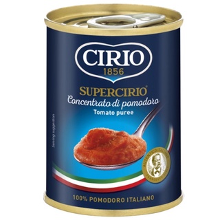 CIRIO Supercirio Tomato Puree 140. มะเขือเทศพูเร่ บรรจุกระป๋อง นำเข้าจากอิตาลี - CI30