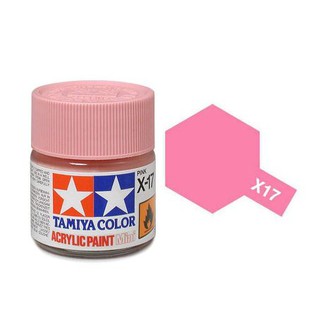 ภาพหน้าปกสินค้าสีสูตรน้ำทามิย่า Acrylic X17 Pink 10ml ที่เกี่ยวข้อง