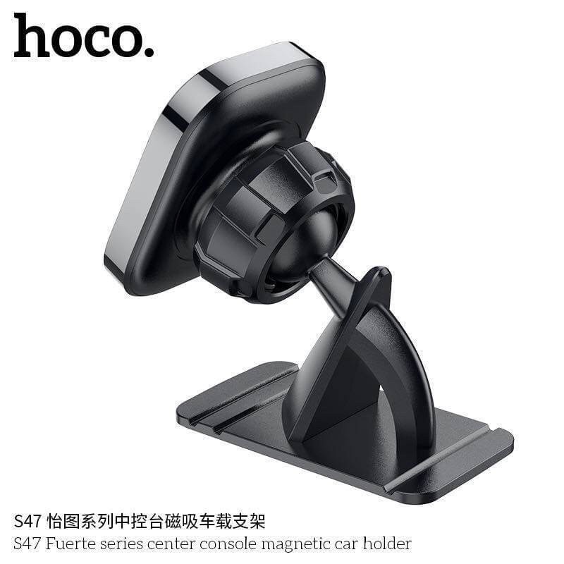 ภาพหน้าปกสินค้าส่งจากไทย hoco S47 Magnetic Car Holder ที่ยึดโทรศัพท์ในรถยนต์ แบบแม่เหล็ก แบบแม่เหล็กหมุนได้รอบ 360 องศา ของแท้ จากร้าน 108.th บน Shopee