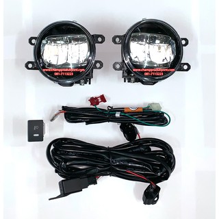 ไฟตัดหมอก สปอร์ตไลท์ LED TOYOTA YARIS 2006 2007 2008 2009 2010 2011 2012 LED