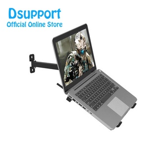 Foldable Wall Mount 17-27 inch Laptop Holder One Arms Full Motion Laptop Cooler Retractable Notebook Hanger