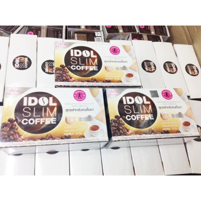 กาแฟ-ไอดอล-สลิม-idol-slim-1กล่อง-บรรจุ-10ซอง