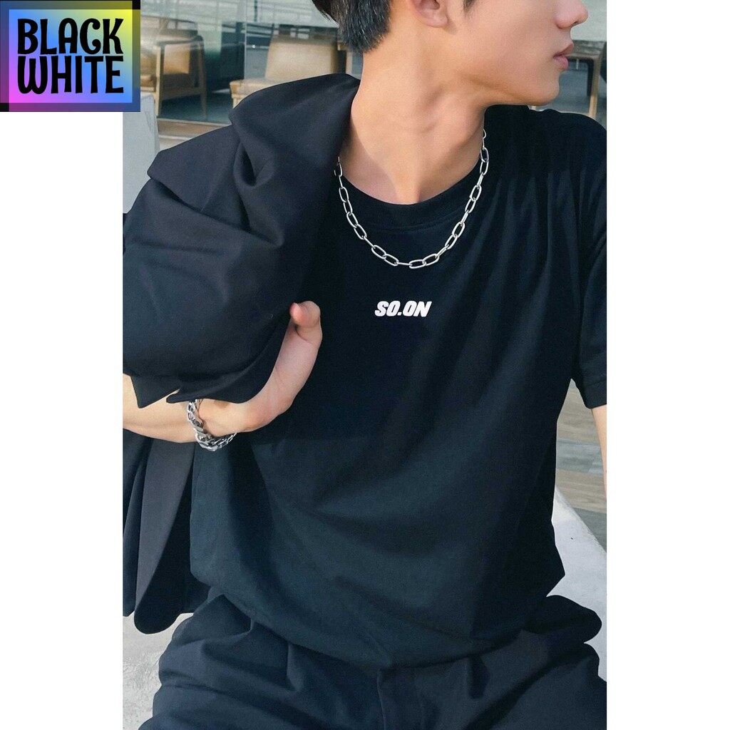 พร้อมส่ง-bwcb-so-on-เสื้อยืด-basic-ทรง-เสื้อยืดเท่ห์-เสื้อยืดฮิตๆ-oversiz-unisex-street-apparel-เสื้อยืดสีพื้น-unisex-f