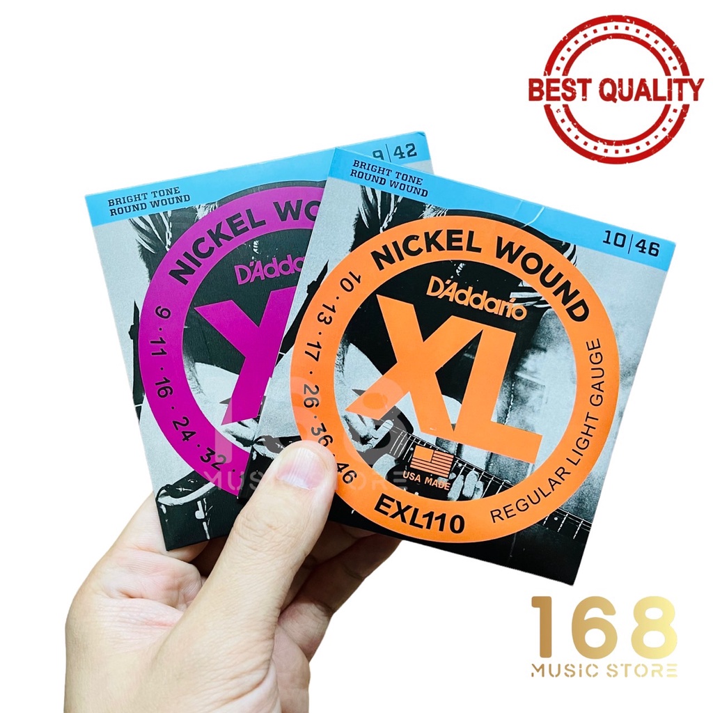 ครบชุด-d-addario-สายกีต้ารไฟฟ้า-exl110-exl120-electric-guitar-strings-exl-110-exl-120-exl-110-exl-120-daddario