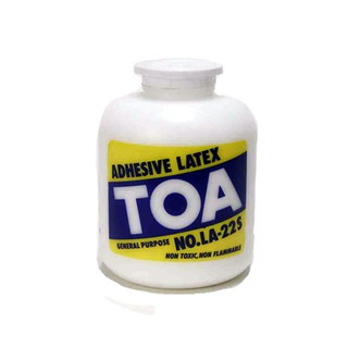 LATEX GLUE TOA 32OZ WHITE กาวลาเท็กซ์ทั่วไป TOA 32 ออนซ์ สีขาว กาวลาเท็กซ์ กาว เครื่องมือช่างและฮาร์ดแวร์ LATEX GLUE TOA