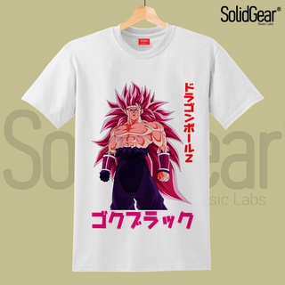 เสื้อยืดลำลองเสื้อยืด พิมพ์ลายอนิเมะ Dragonball Goku Hair Rose Distro สีพื้นS to4XL