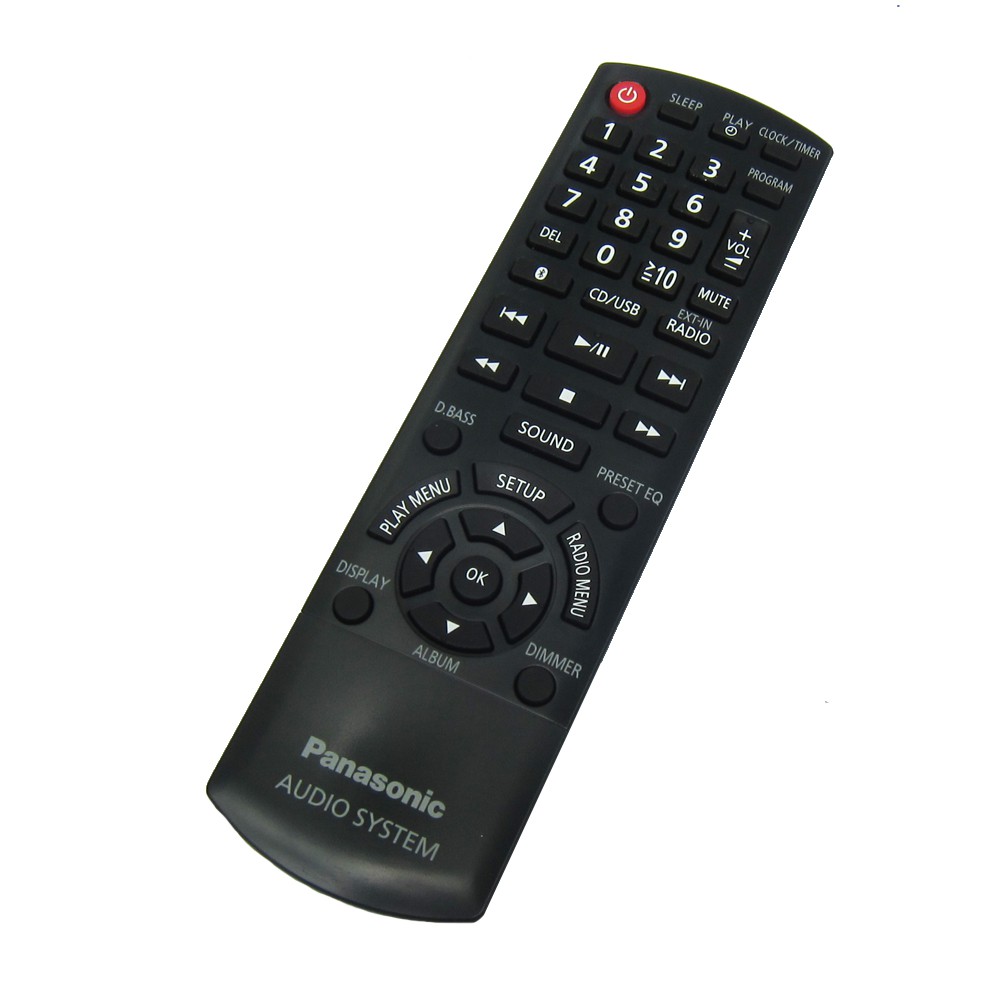 ALLIMITY Telecomando Universale N2QAYB001018 Per Panasonic HiFi SA-PMX7, SC-PMX70, SC-PMX74, SC-PMX100 E Altri