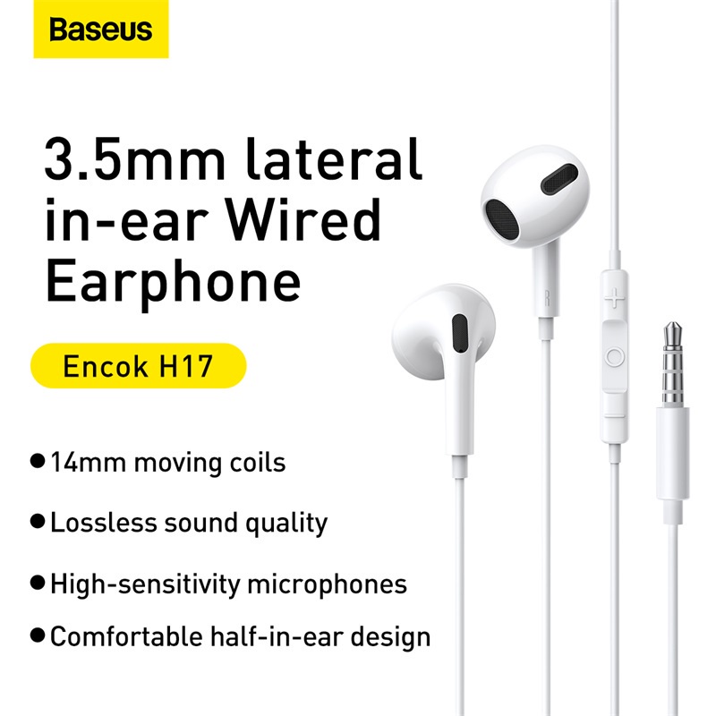 baseus-หูฟัง-แบบมีสาย-type-c-lateral-in-ear-พร้อมไมค์-เหมาะสำหรับ-หัวเว่ย-mate-40-samsung-s21-3-5-มม