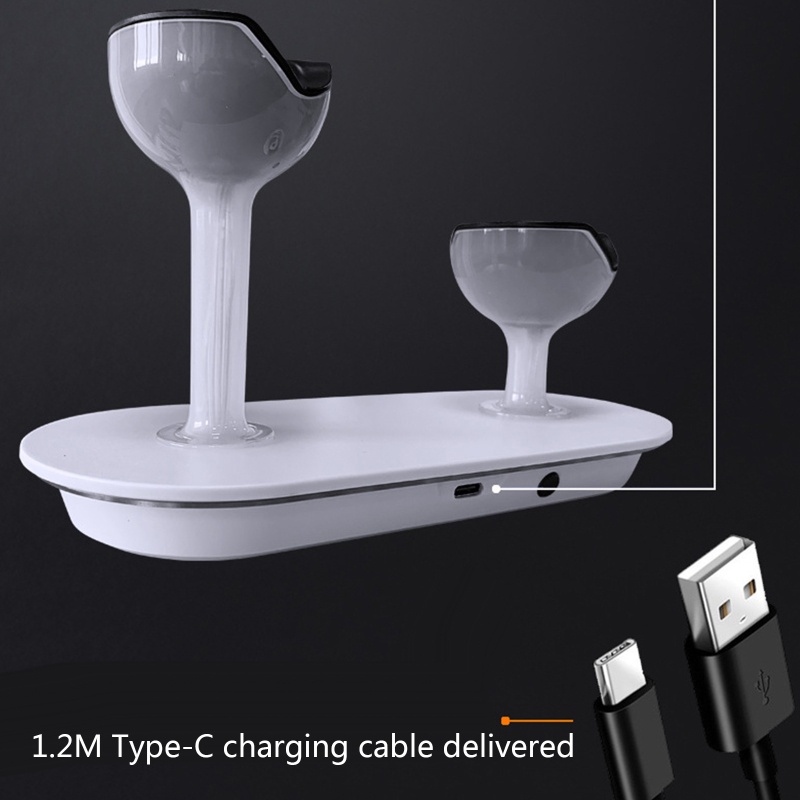 แท่นชาร์จ-รูปแก้วไวน์-พร้อมไฟแสดงสถานะ-led-type-c