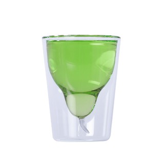 DD4Uแก้วสองชั้นลูกแพร์ DOUBLE WALL GLASS (110CC)
