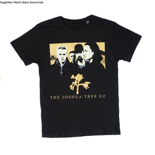 เสื้อยืดโอเวอร์ไซส์เสื้อยืด ลายวง Joshua Tree U2 - LS-3XL