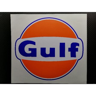 ภาพหน้าปกสินค้าสติ๊กเกอร์แต่งรถ Gulf ที่เกี่ยวข้อง
