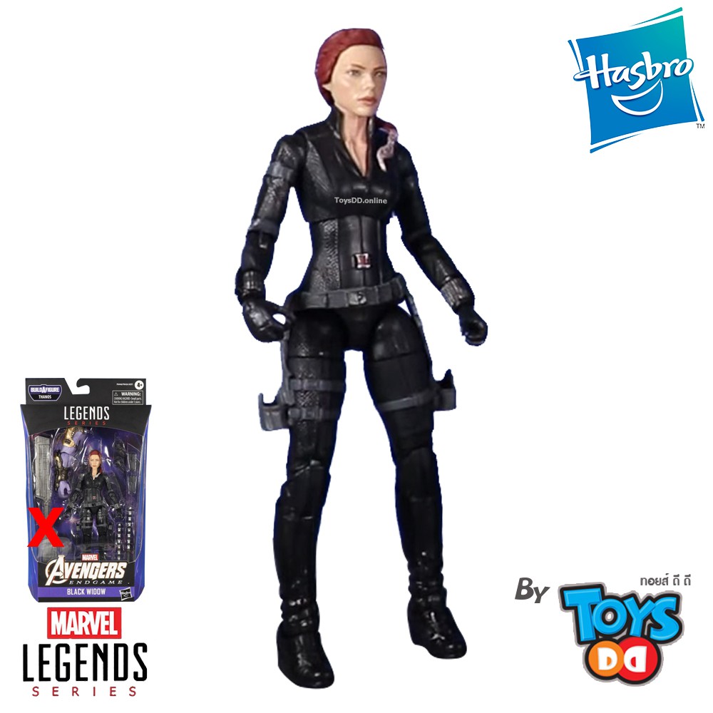 Marvel Black Widow Spymaster Actionfigur 15cm - Legends Series Mit Build-A-Figure Teil