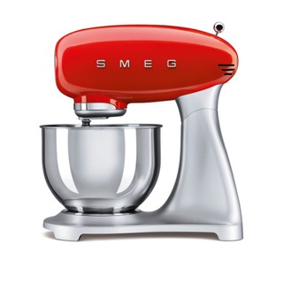 (Smeg) เครื่องผสมอาหาร (Stand Mixer) Smeg รุ่น SMF02RDEU สีแดง