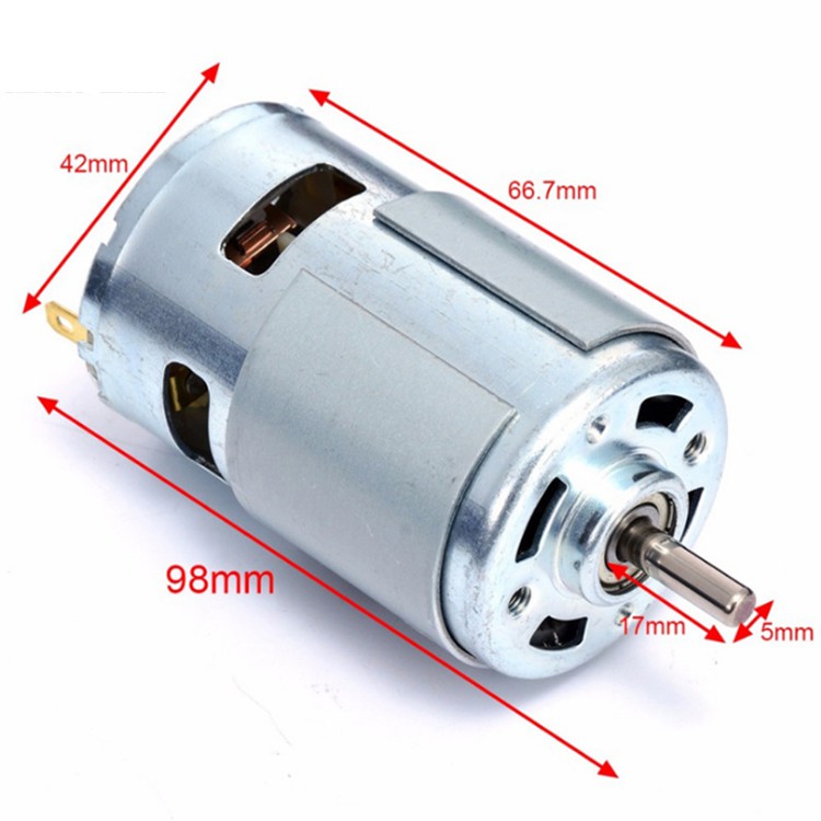 มอเตอร์ไฟฟ้า-775-12-v-12000-รอบ-micro-high-speed-power-motor-5mm