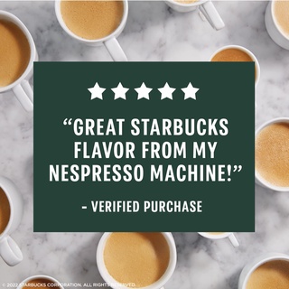 ภาพขนาดย่อของภาพหน้าปกสินค้าStarbucks Nespresso Coffee Capsule กาแฟแคปซูล แคปซูลเล็ก เนสเพรสโซ่ ตาร์บัคส์ กาแฟ Xiaomi ของแท้ จากร้าน twaddlez บน Shopee ภาพที่ 5