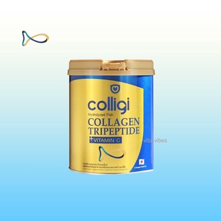 ราคา[160g/200g./300g.]ของแท้100% Amado Colligi Collagen Tripeptide+VitaminC 200g.