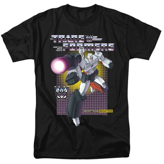 ขายดี เสื้อยืดผ้าฝ้าย พิมพ์ลาย TRANSFORMERS MEGATRON S สําหรับผู้ชาย DF12HJ15385