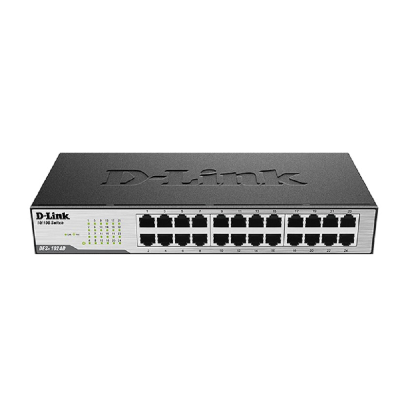 d-link-des-1024d-24-port-fast-ethernet-desktop-rackmount-switch-ของแท้ประกันศูนย์ไทย-limited-lifetime-warranty