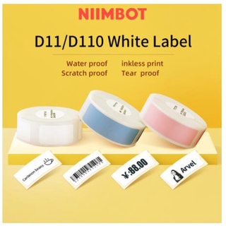 ภาพหน้าปกสินค้าฉลากกระดาษ กันน้ํา มีกาวในตัว สําหรับเครื่องพิมพ์ NimBot D11 D110 ซึ่งคุณอาจชอบราคาและรีวิวของสินค้านี้