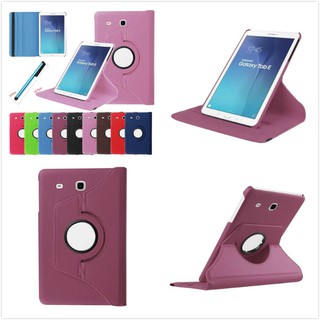 เคสโทรศัพท์หนังแบบตั้งได้กันกระแทกสําหรับ samsung galaxy tab e 8 . 0 sm - t 377 t 375 t 378