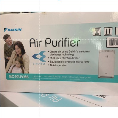 daikin-เครื่องฟอกอากาศไดกิ้น-mc40uvm6-สำหรับ-พื้นที่-31ตร-ม-กรองฝุ่นhepa-streamer-pm2-5-สินค้าญี่ปุ่นราคาถูก