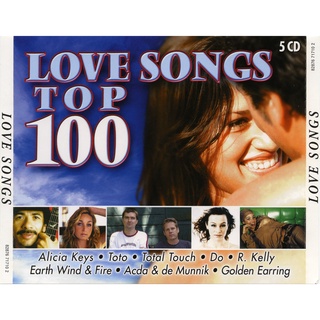 CD Audio คุณภาพสูง เพลงสากล Love Songs Top 100 [5CD] (ทำจากไฟล์ FLAC คุณภาพ 100%)