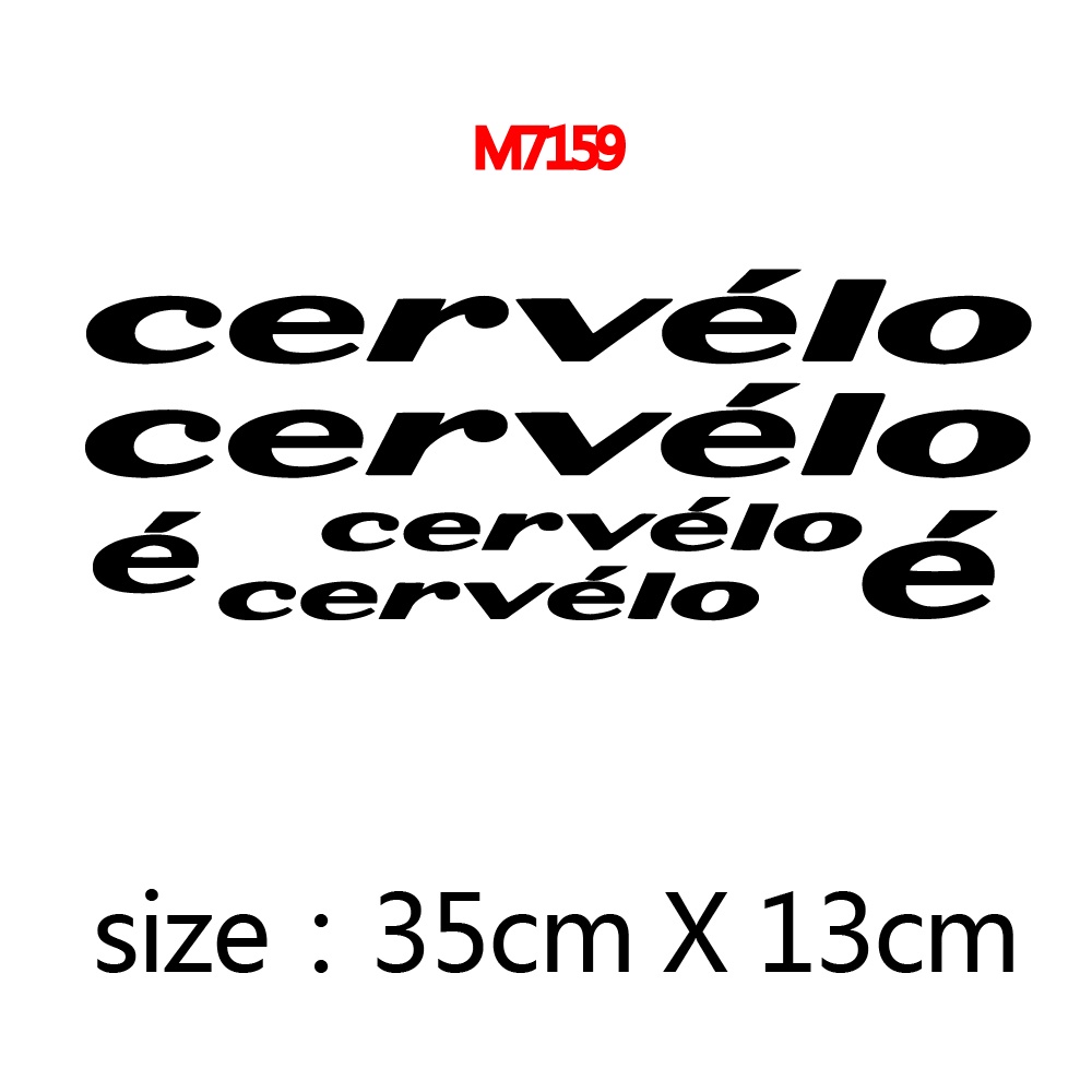 สติ๊กเกอร์-cervelo-สำหรับจักรยานเสือภูเขา-จักรยานเสือหมอบ