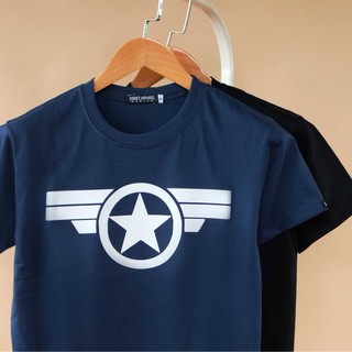 เสื้อยืดคอกลม Captain | Thrift Apparel T-Shirtเสื้อยืด