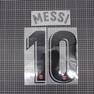 2021-22 MESSI 10 BARCELONE Away Pink Laliga NAME SET Transfer Film