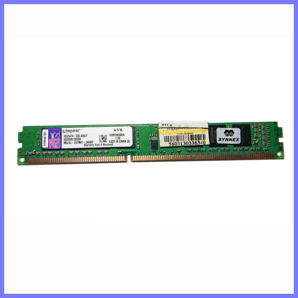 Ram DDR3 4GB 1333 Kingston KVR13N9S8/4 | Shopee Thailand