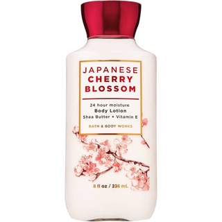 Bath & Body Works Japanese Cherry Blossom Shea Butter & Vitamin E Body Lotion 236 ml.