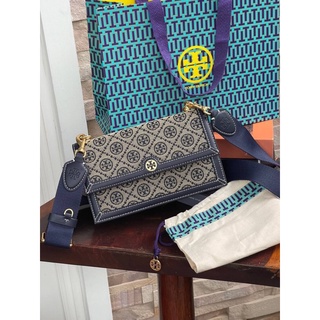 งานช็อป 💕 Tory burch t monogram jacquard mini bag คอลเลคชั่น T Monogram