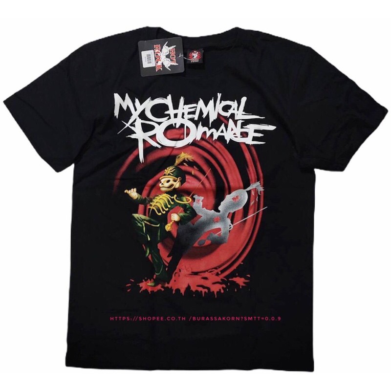 เสื้อยืดผ้าฝ้ายพิมพ์ลายขายดี-เสื้อวง-my-chemical-romance-เสื้อยืด-เสื้อวงมายเคมิคอลโรแมนซ์