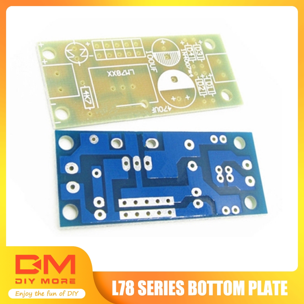 diymore-5-ชิ้น-l-78-x-pcb-lm-78-xx-lm-7805-lm-7812-อุปกรณ์บอร์ดโมดูล-pcb-เชื่อมต่อ