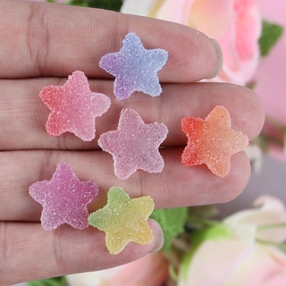 เข็มกลัด รูปการ์ตูน Gummy Jibitz Croc Pins Candy Star Jibitz สําหรับตกแต่งรองเท้าเด็ก