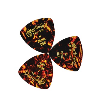 ปิ๊กกีตาร์ Martin #2 Guitar Picks Tortoise Shell ลายกระ