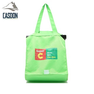 CASDON-พร้อมส่ง กระเป๋าถือ กระเป้าช้อปปิ้ง กระเป๋าแขวนรถเข็น เหมาะกับการช้อปปิ้ง รุ่น JS-029