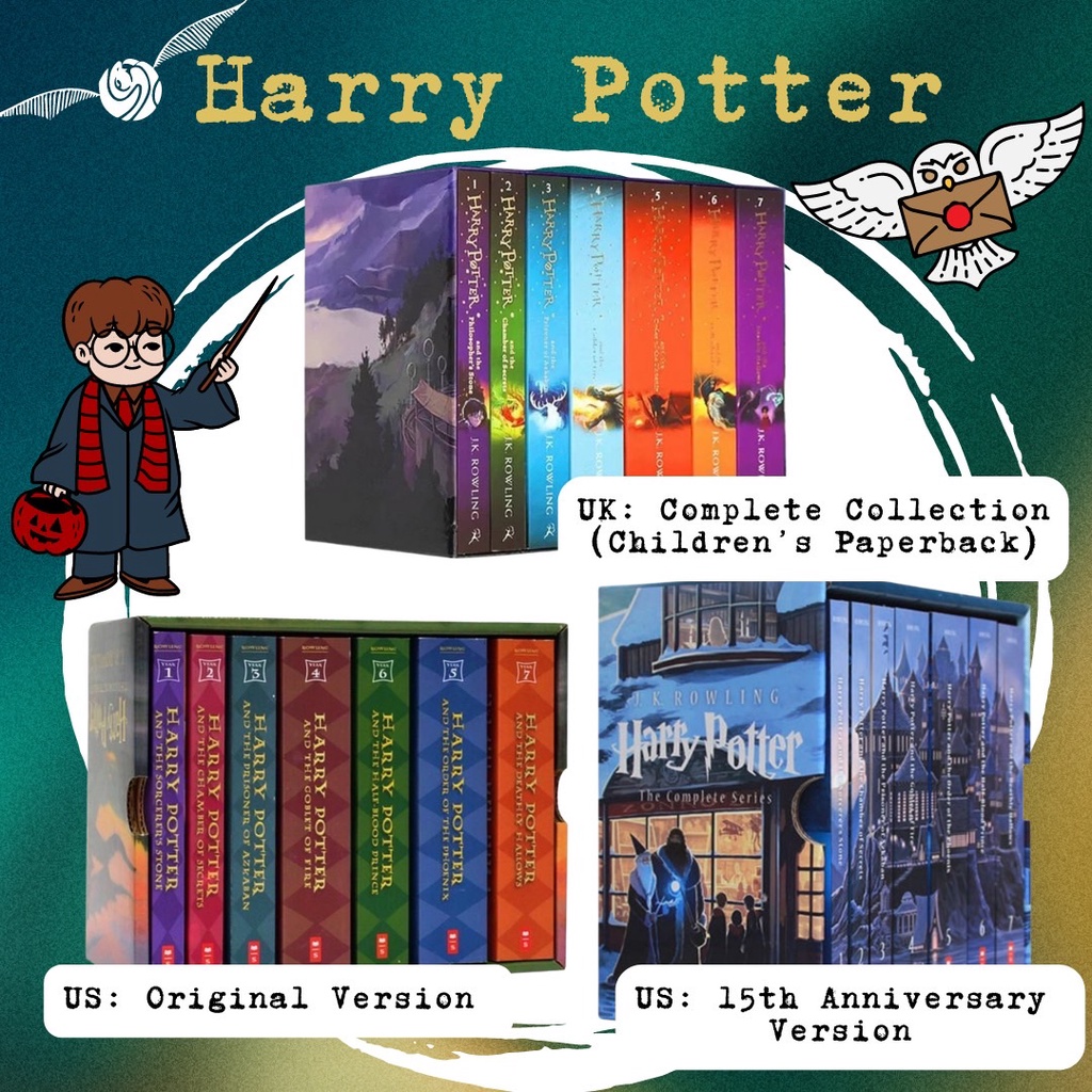 หนังสือชุด-harry-potter-ชุด-7-เล่ม-ภาคพิเศษ-1-เล่ม-แถมฟรี-ที่คั่นหนังสือตั๋ว-hogwarts-หนังสือภาษาอังกฤษ-แฮรี่-พอตเตอร์