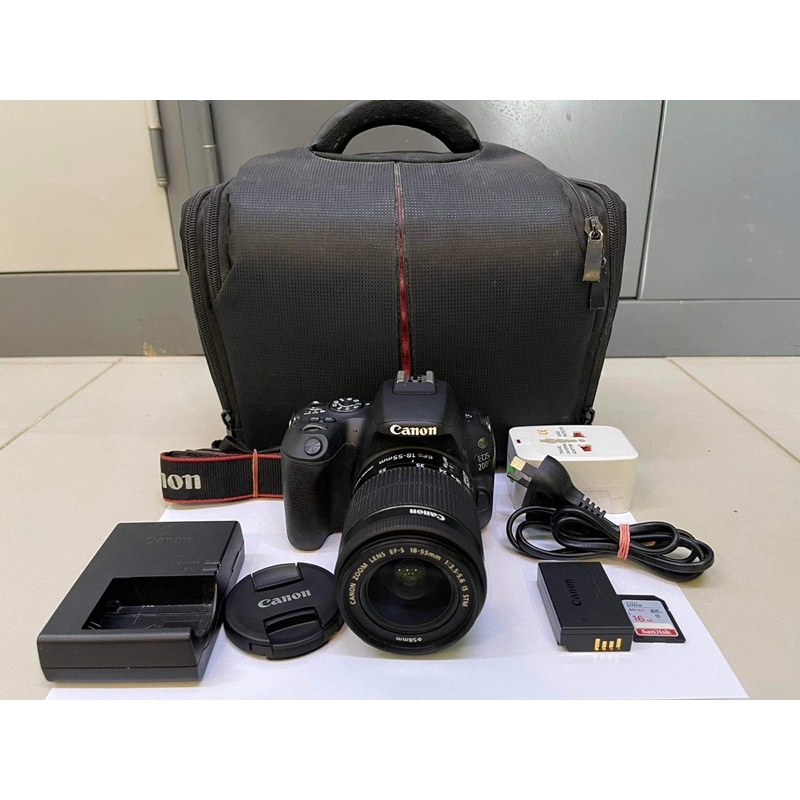  CANON EOS 200D EFS 18 55 Mm Shopee Thailand