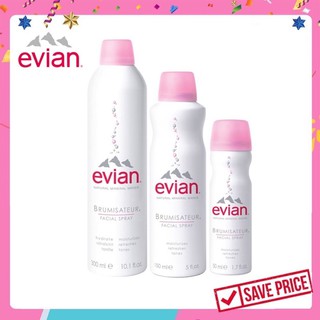 #Evian 💦 สเปรย์น้ำแร่บริสุทธิ์ จากเทือกเขาแอลป์ ประเทศฝรั่งเศส