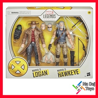 Marvel Legends Logan &amp; Hawkeye 2-Pack 6" Figure มาเวล เลเจนด์ โลแกน &amp; ฮอว์คอาย 6 นิ้ว ฟิกเกอร์