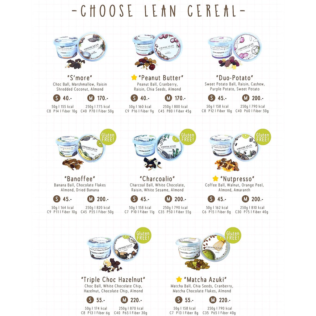 ภาพหน้าปกสินค้าChoose Lean Cereal (ชูสลีน ซีเรียล) จากร้าน pekopeko_official บน Shopee