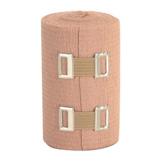 Elastic Bandage with Clip ผ้ายืดพร้อมคลิป 2 นิ้ว 3 นิ้ว 4 นิ้ว ตะขอเหล็ก ทนทาน
