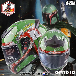 หมวกกันน็อค GRAND MASTER SERIES STARWARS LIMITED EDITION ลาย BOBA FETT (GMT-010)