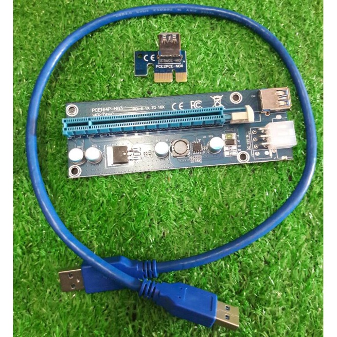 สุดคุ้มriserการ์ด-pci-express-riser-card-pci-e-x1-x16-006c-สินค้าใหม่