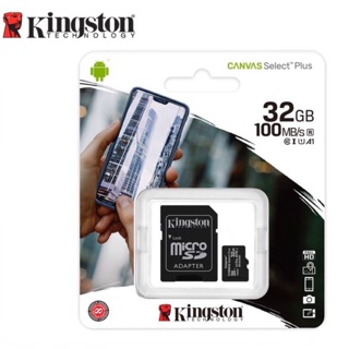 ของแท้ประกันศุนย์KINGSTON MICRO SD CARD 32GB Class 10