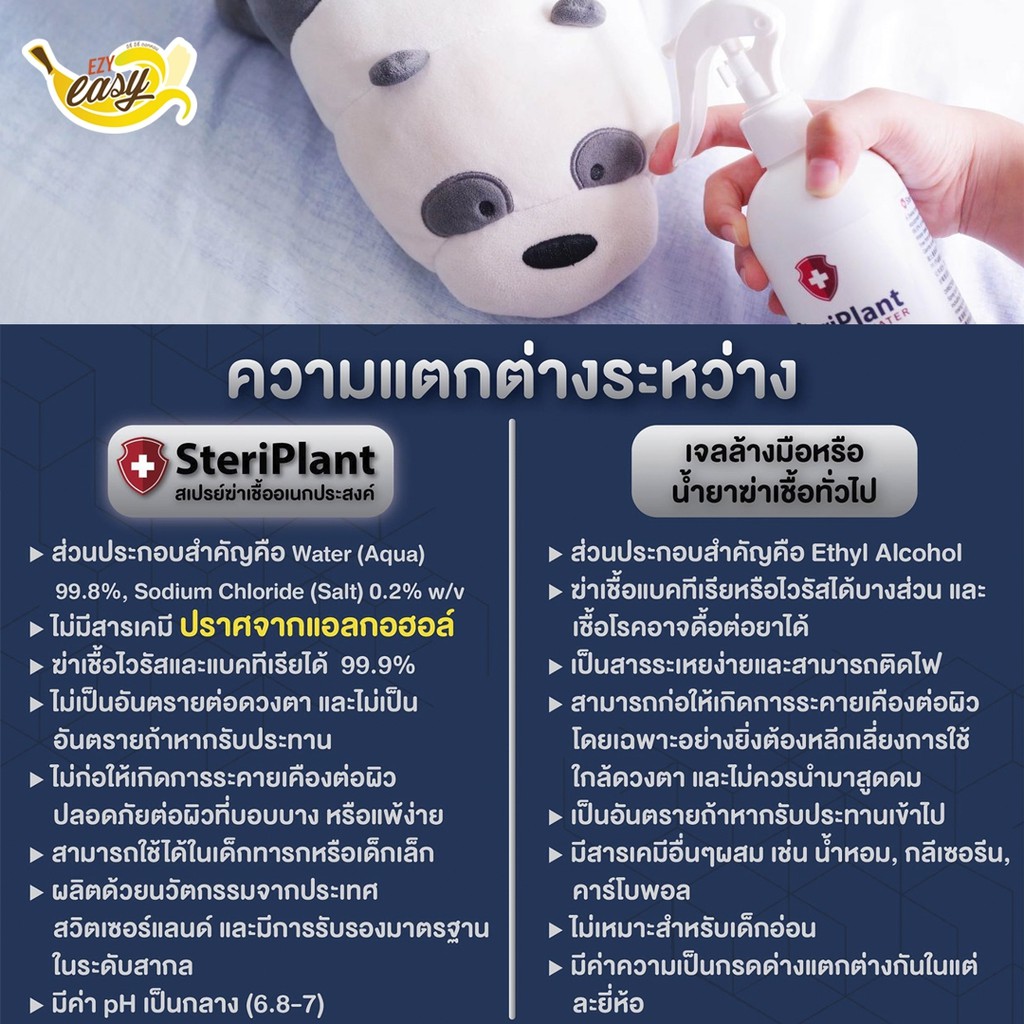 สเปรย์ฆ่าเชื้อ-อเนกประสงค์-ปราศจากแอลกอฮอล์-steriplant-ขนาด-50-ml-exp-01-2022-steriplant-สเปรย์ฆ่าเชื้อ-สเปรย์