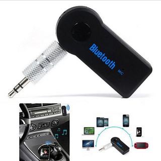 อะแดปเตอร์บลูทูธไร้สาย 3.5 มม. AUX Audio Music Receiver Stereo Car Mic